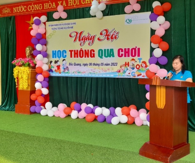 NGÀY HỘI HỌC THÔNG QUA CHƠI NĂM HỌC 2022-2023 NGÀY HỘI HỌC THÔNG QUA CHƠI NĂM HỌC 2022-2023