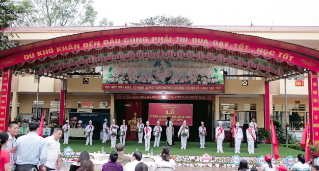 Kỉ niêm 40 năm ngày nhà giáo Việt Nam 20/11/1982 - 20/11/2022