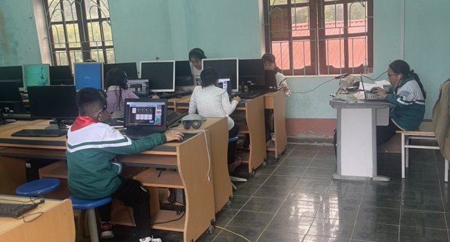 Kỳ thi Olympic Tiếng Anh trên Internet (IOE) cấp huyện, năm học 2022-2023